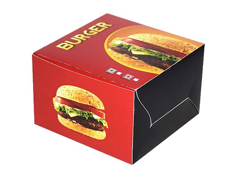 Pizza Boxes, Burger Boxes, Fries Boxes, Sweet Boxes, Cake Boxes, Gift 4