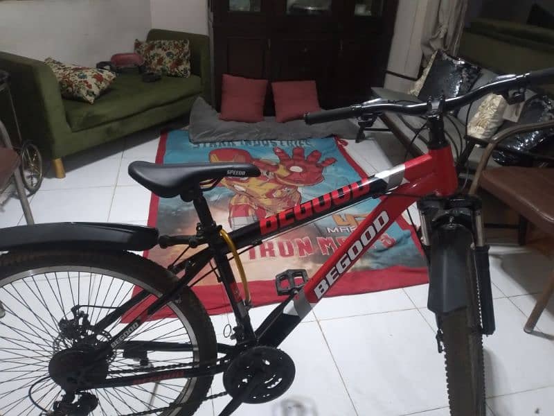 BeGood mountain bike with 21 gears and shimano gears 1