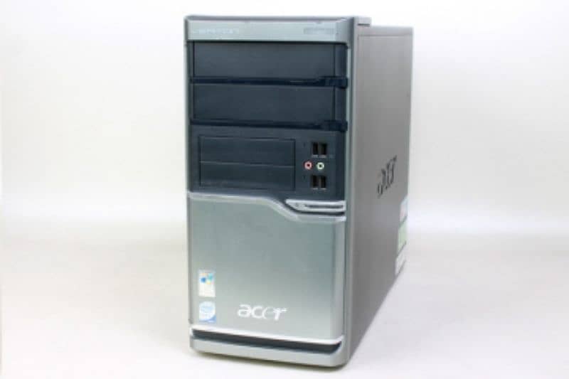 Acer Veriton M661 Intel Core2 Quad Q6600 Intel GMA 3100 Tower PC 1