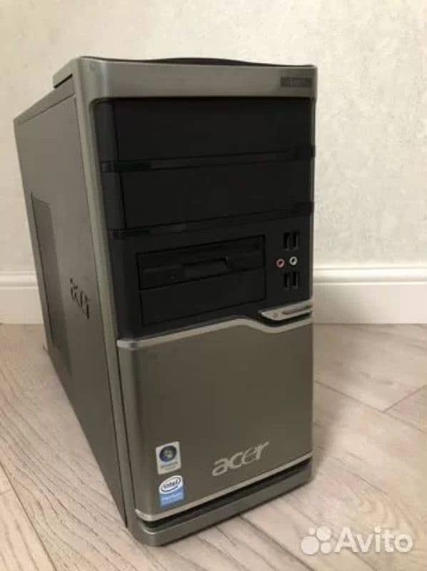 Acer Veriton M661 Intel Core2 Quad Q6600 Intel GMA 3100 Tower PC 2