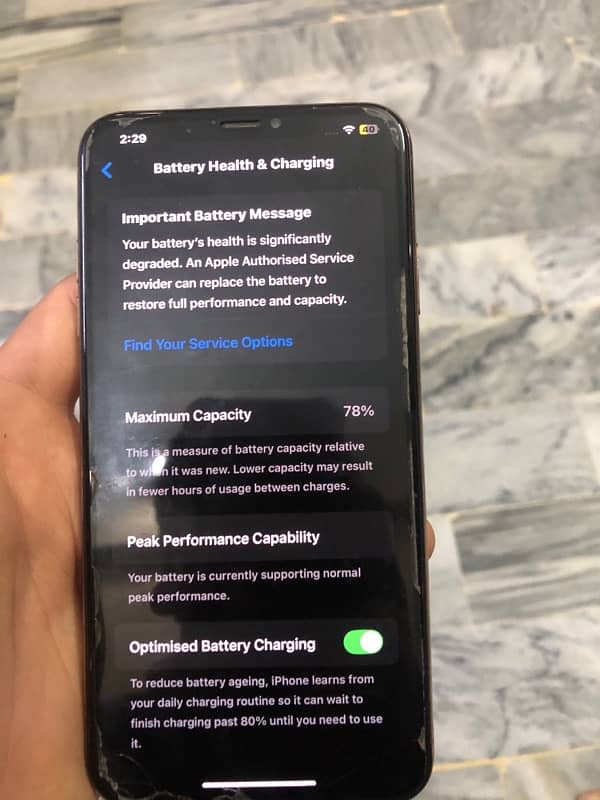 iPhone xs max non pta 4