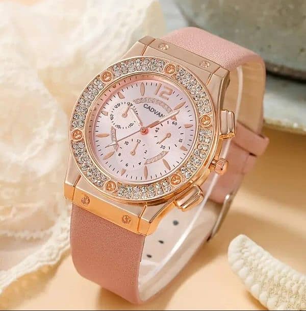 Watches Set Luxury Rhinestone girls Fashion Elegant Wristwatch Quartz 1