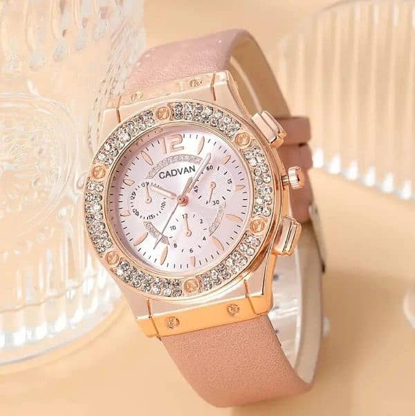 Watches Set Luxury Rhinestone girls Fashion Elegant Wristwatch Quartz 2