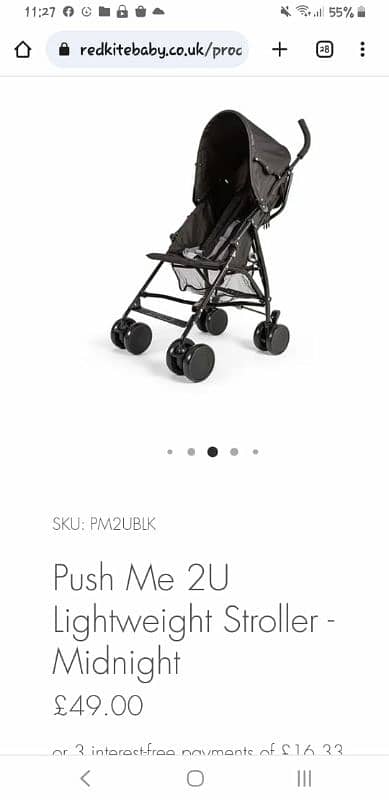 Redkite Imported pram 2