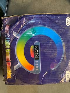 blue tooth speaker with rainbow light