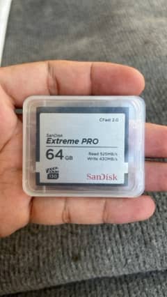 Sandisk Extreme pro CFast 2.0 Memory Card