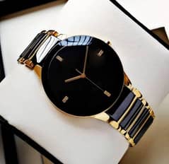 Stylish n Unique Black Chain Watch For Men And girls