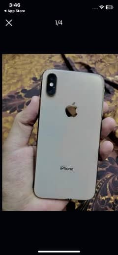 I Phone xs Gold