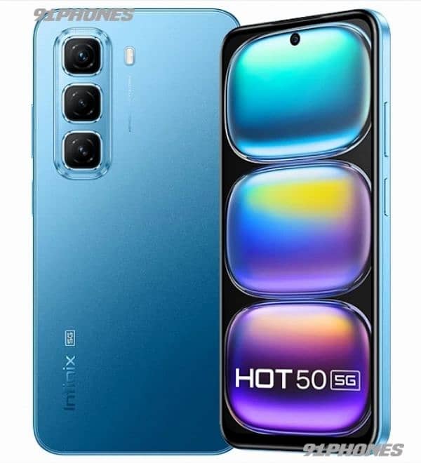 INFINIX Hot 50i 6+6/128 box pack 4