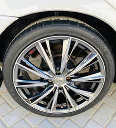 17 inch leonis Alloy rim and tyre