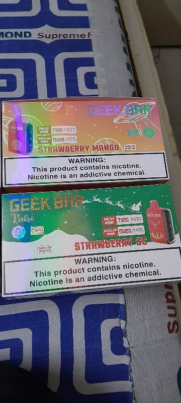 Geek Bar Pulse 15000 Puffs Pod Available 9