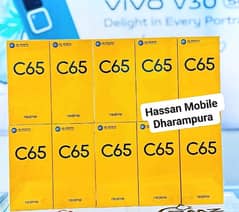 REALME C65 (8GB/256GB) 50MP CAM 5000Mah 45W Fast Charger New Box Pack