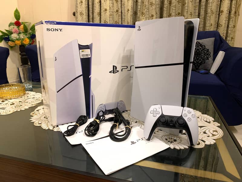 SONY PS5 SLIM DISC EDITION 1TB 0