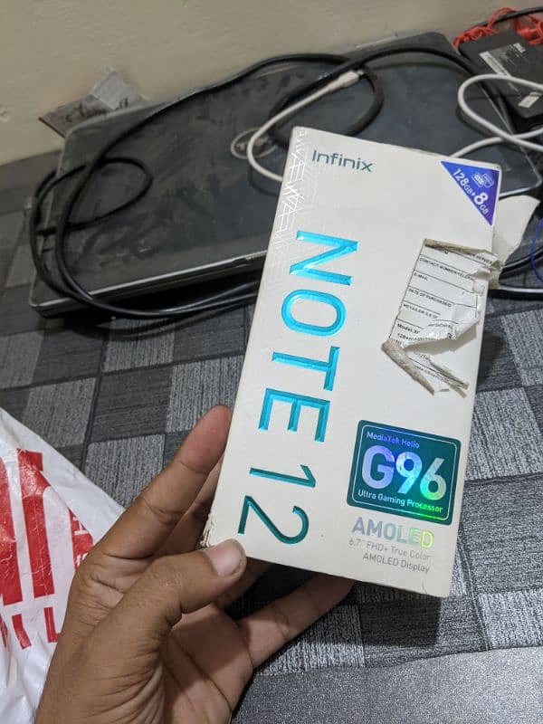 Infinix note 12.8+5 gb ram 128 gb Rom all ok 8