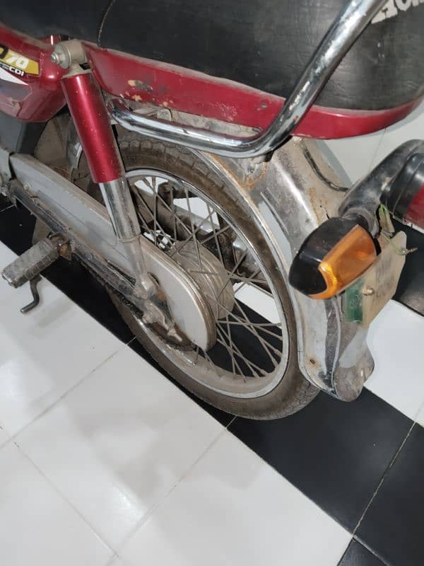 Honda cd70 2014 model Rawalpindi number lush condition 3