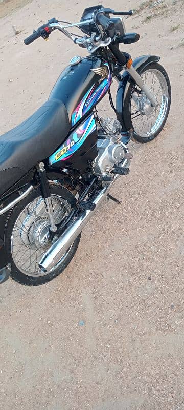 Honda 70 cc Model 2024 Karachi number first owner 7