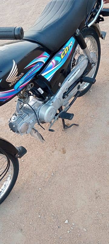 Honda 70 cc Model 2024 Karachi number first owner 10