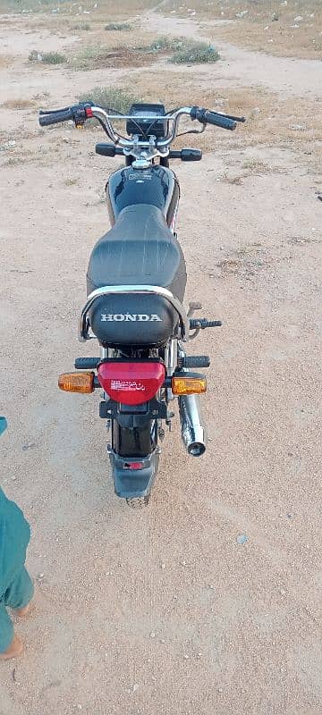 Honda 70 cc Model 2024 Karachi number first owner 12