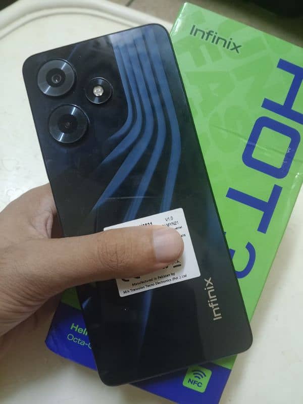 Infinix hot 30 Complete Box 1