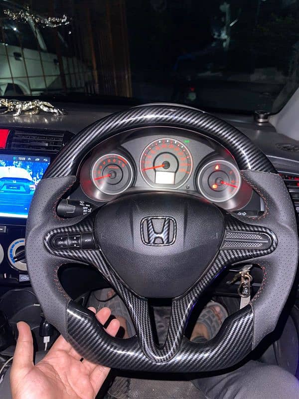 Honda Reborn Carbon fiber/forged fiber steering available 2