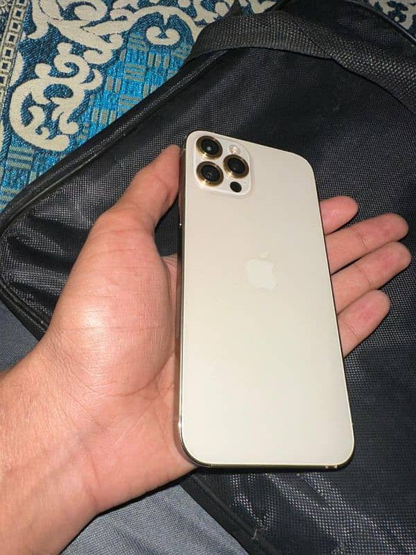 IPhone 12 pro LLA model Gold color Jv 0