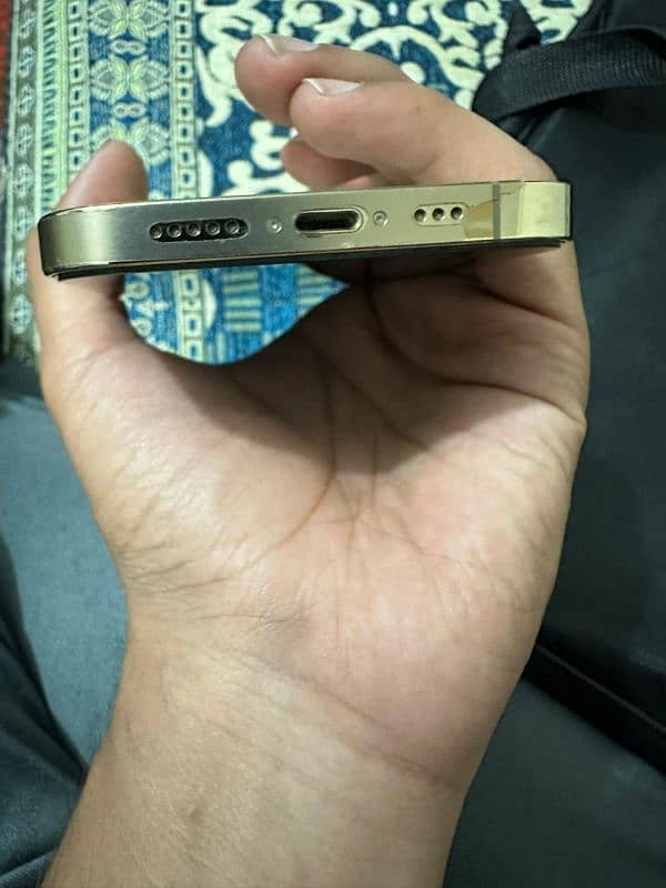 IPhone 12 pro LLA model Gold color Jv 3