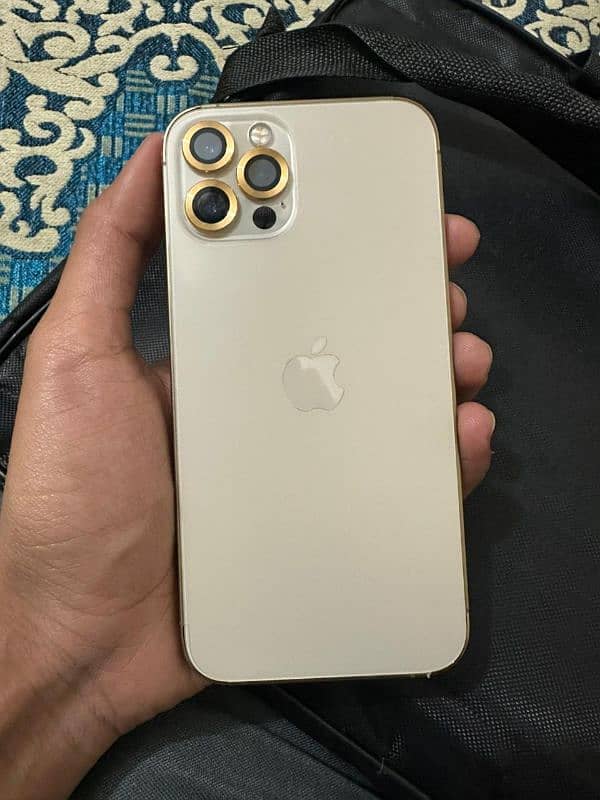 IPhone 12 pro LLA model Gold color Jv 8