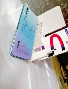 vivo s1 with box and charger 128gb memory display finger sensor