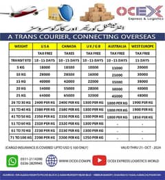 OCEX COURIER SERVICE INTERNATIONAL