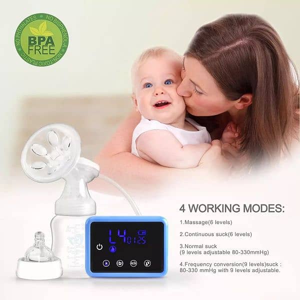 Amazon Branded Bellababy Double Electric Breast  Pumps LED Display 8