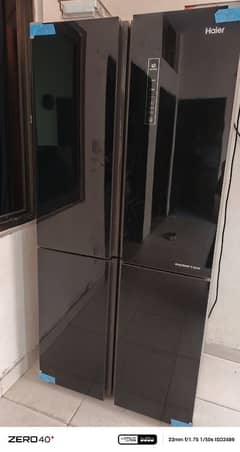 Haier Fridge T door inveter shesha plated