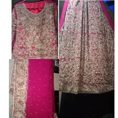 Designer Bridal Heavy Embroidery Lehnga