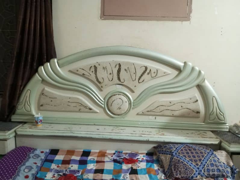 used bed set 2