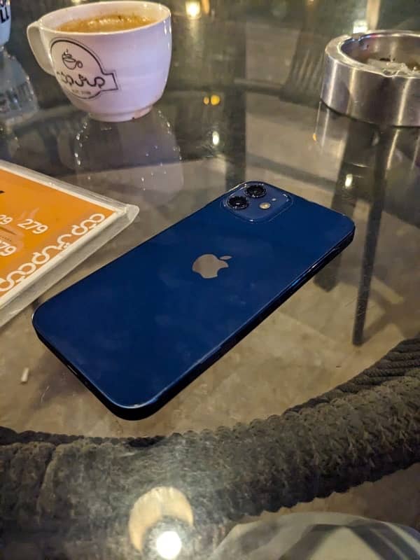 iphone 12 blue 128GB ( Dual sim PTA ) 4