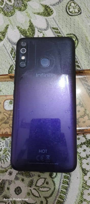 infinix hot 8 4/64 with charger call WhatsApp 0317 5163740 1