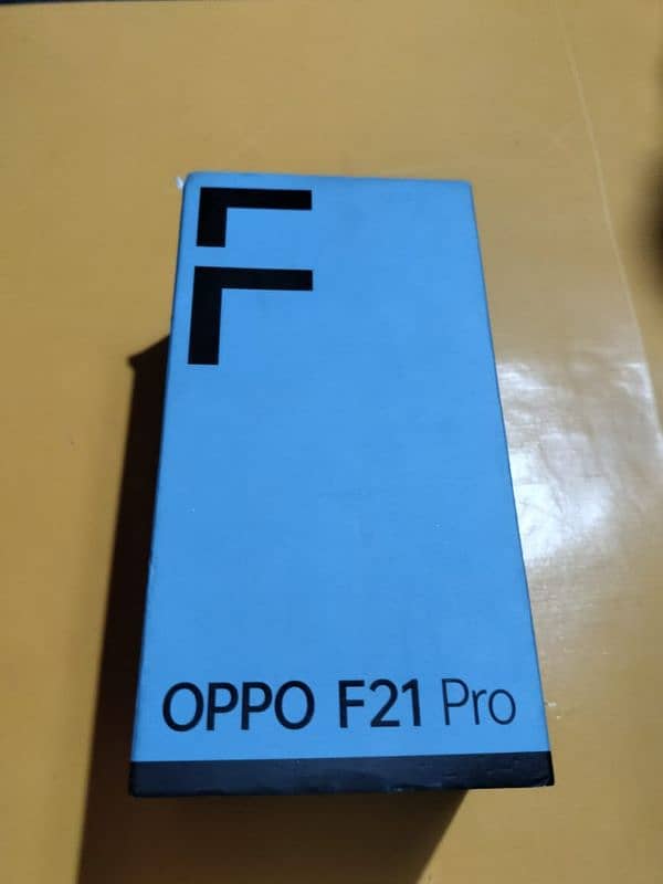 oppo F21 pro with box and charger 8