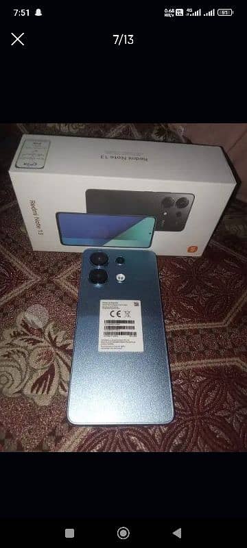 redmi note 13 10/10 full box 11 month warrnty 1