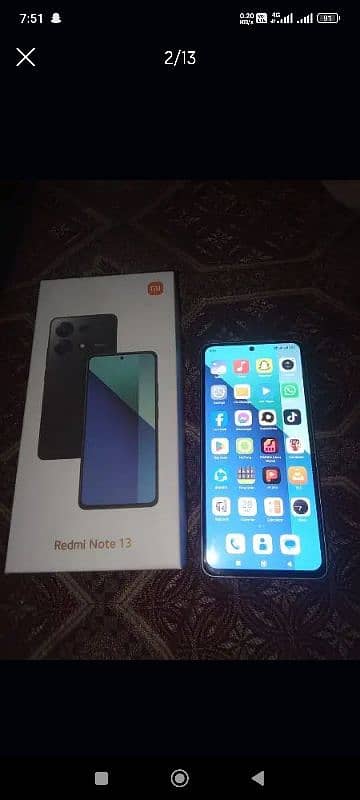 redmi note 13 10/10 full box 11 month warrnty 4