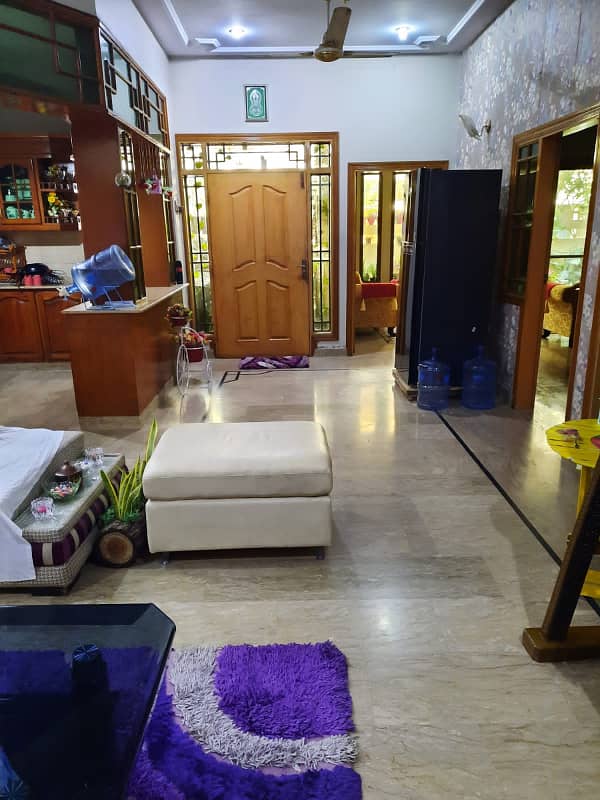 independent singel story bungalow for rent in johar 5