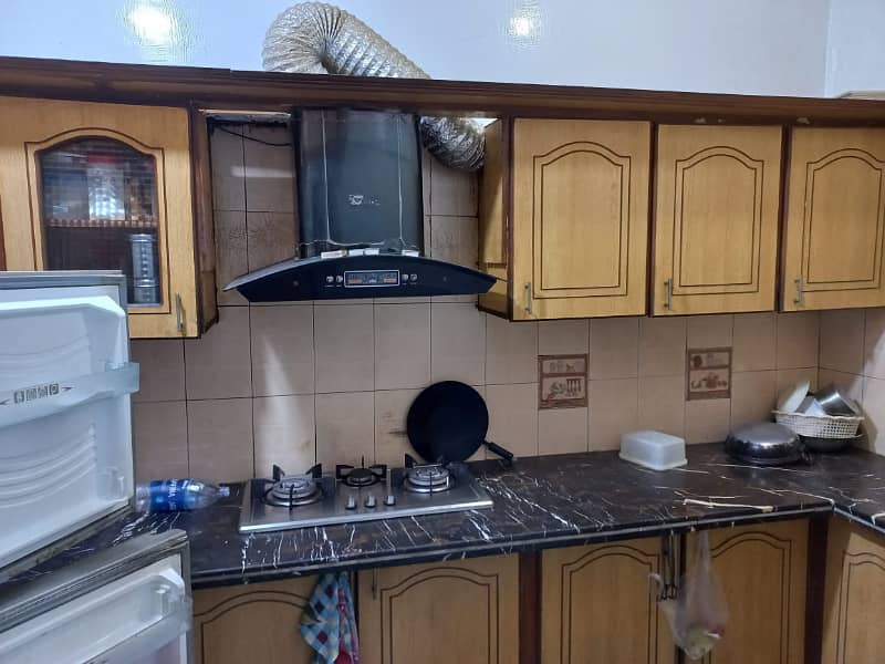 three bed dd apartment for rent in johar 8