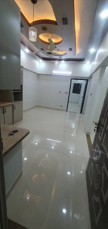 NEW FLAT 2 BED DD FOR SALE NAZIMABAD NO. 4 2