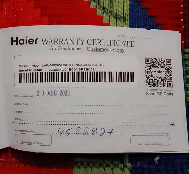 Haier DC inverter AC Heating & cooling 2