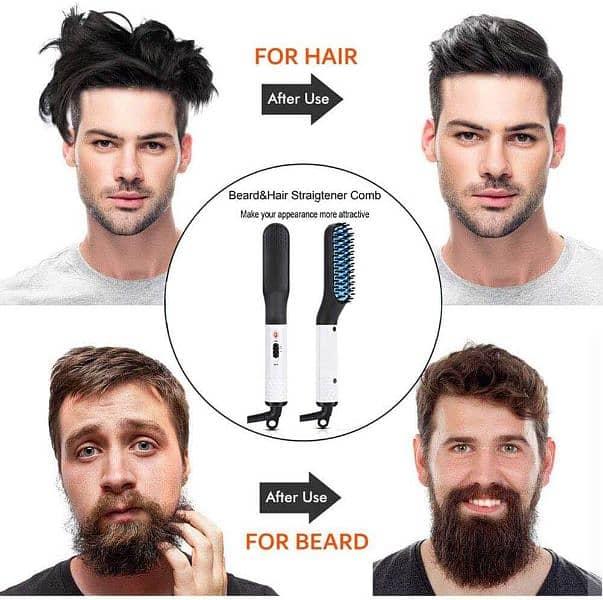 Beard Hair Straightner For Men 2