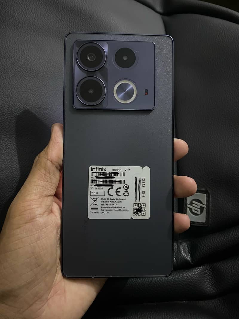 Infinix Note 40 for sale 256GB—8+5GB RAM only 7 day used 3