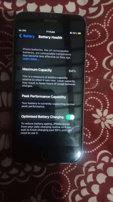 i phone 6s 32gb non pta 10by10 battery health 84 1