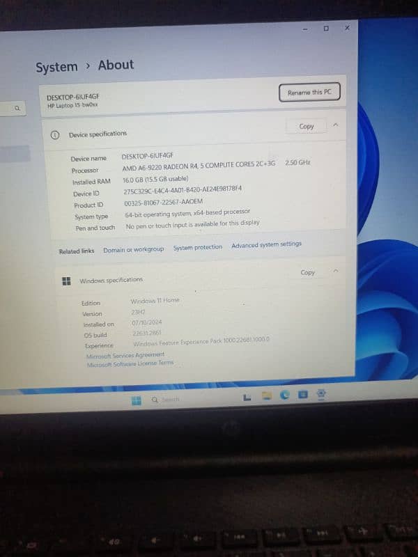 HP laptop 16/256GB Laptop, Hp, Laptops 4