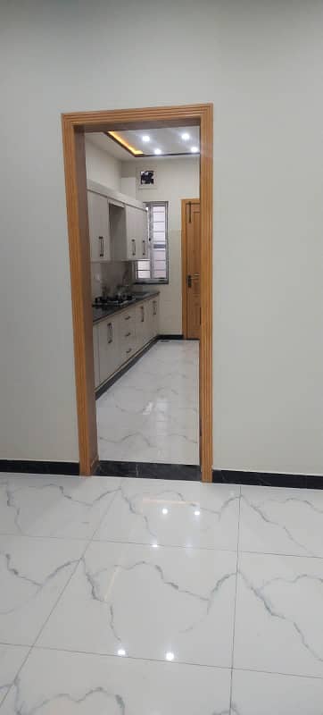 7marla 4beds DD TV lounge kitchen attached baths Brand New house upper portion for rent in G 13 3 islamabad 0