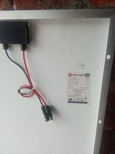 solar inverter 1 kw and 2 no plates 185 watt