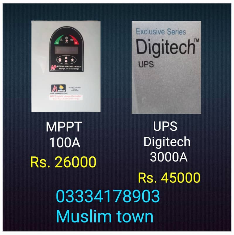 UPS 3000 & MPPT 100A 0