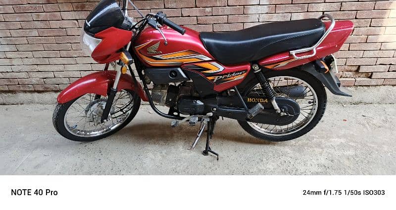 Honda pridor 100cc 9